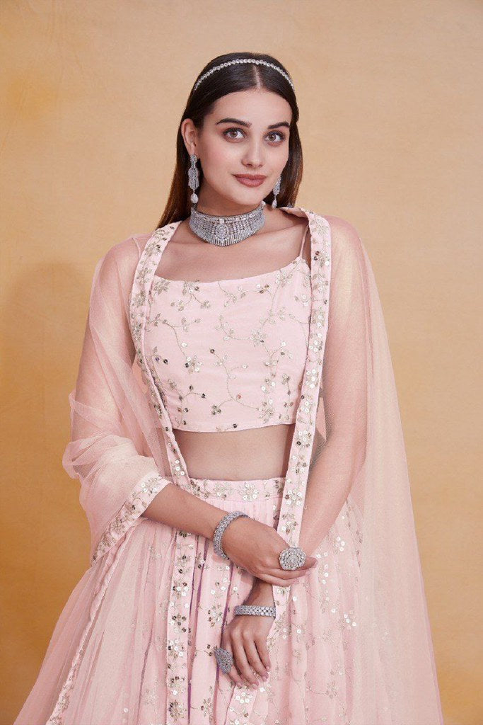 Vivanta Regal Lehenga Set Pink