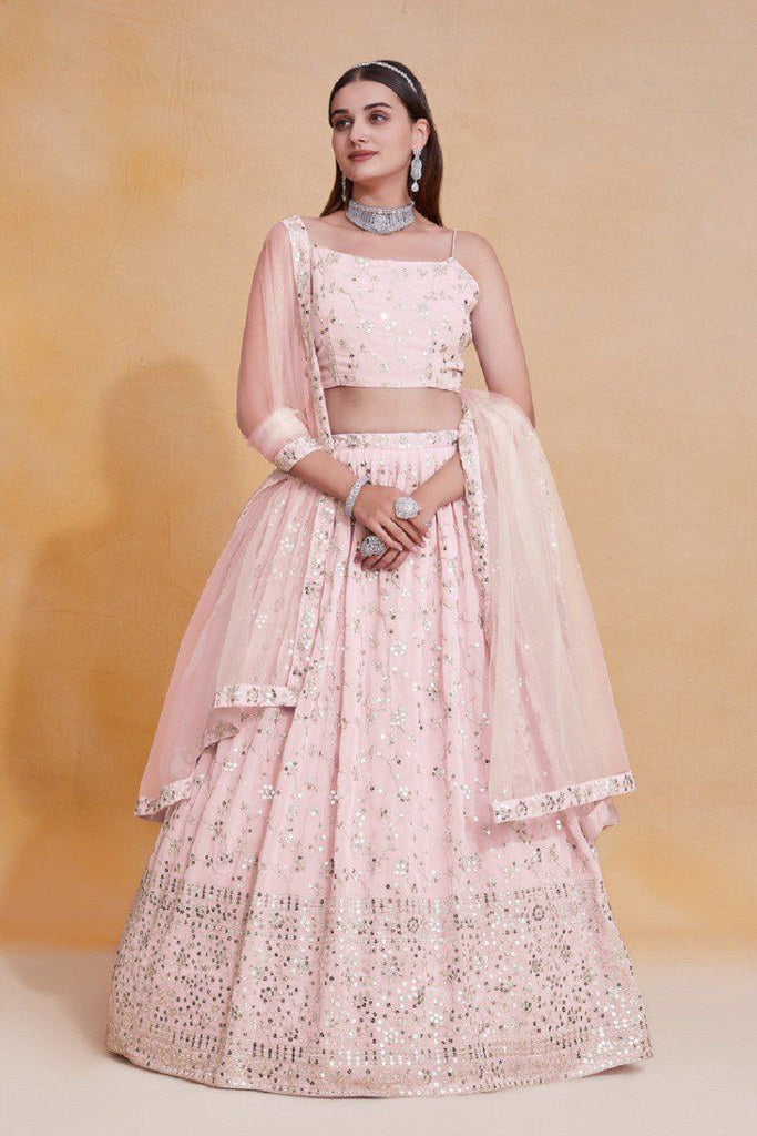 Vivanta Regal Lehenga Set Pink