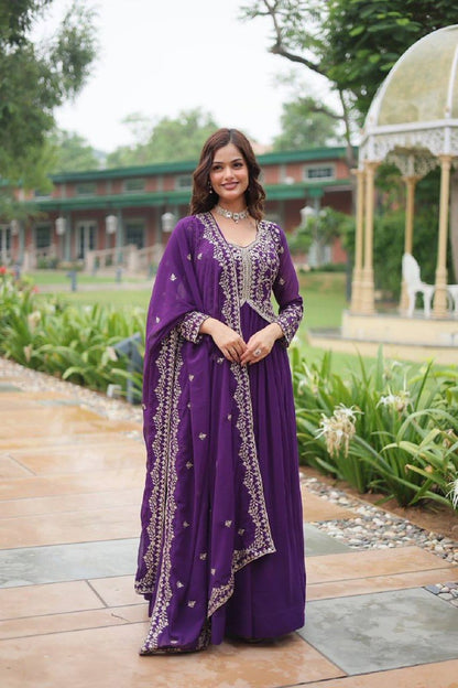 RubyMist Ensemble Gown Purple