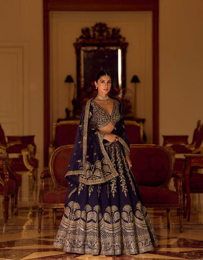 RoyalVivah Silk Lehengas Purple