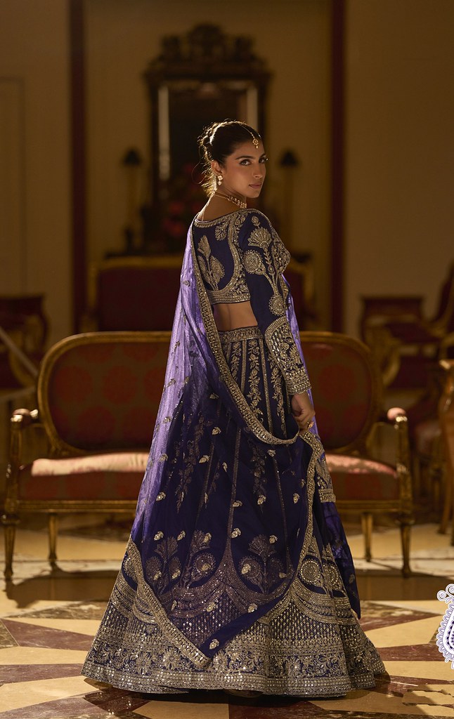 RoyalVivah Silk Lehengas Purple