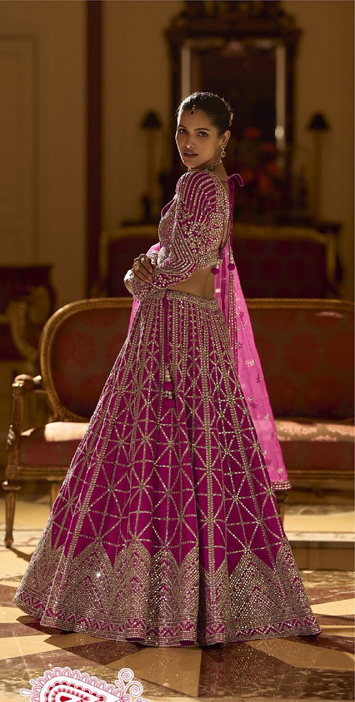 RoyalVivah Silk Lehengas Pink