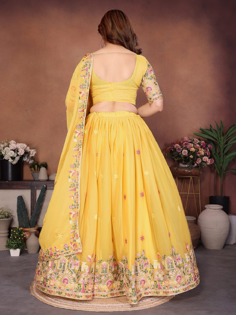 UtsavRang Lehenga Set Yellow