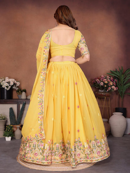 UtsavRang Lehenga Set Yellow