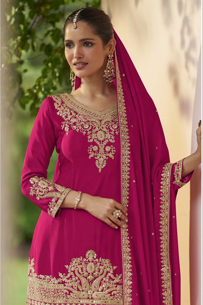 SoftAura Salwar Suits Pink