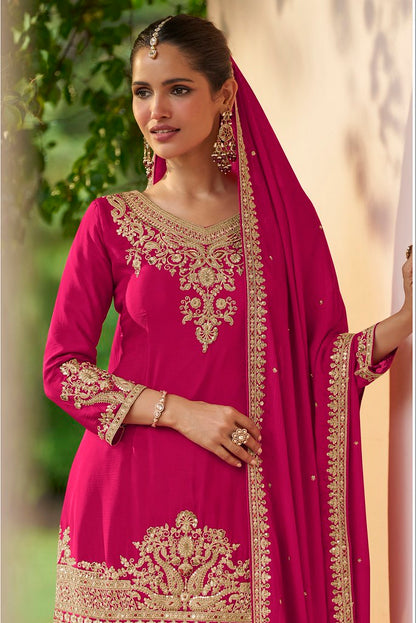 SoftAura Salwar Suits Pink