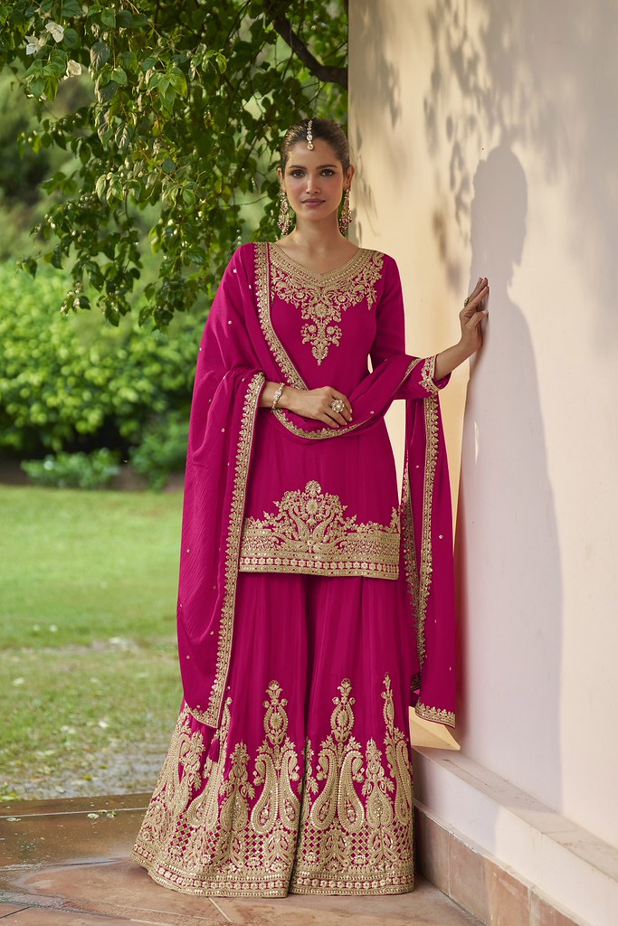 SoftAura Salwar Suits Pink