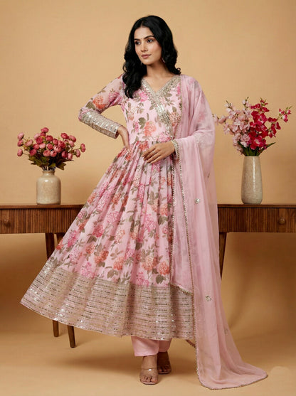 Fusion Glow Salwar Suits Multi