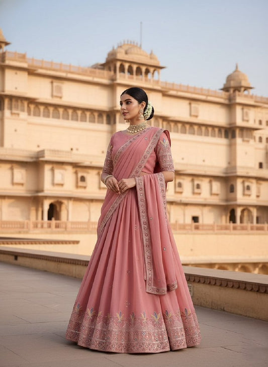 ParamparaStar Lehengas Pink