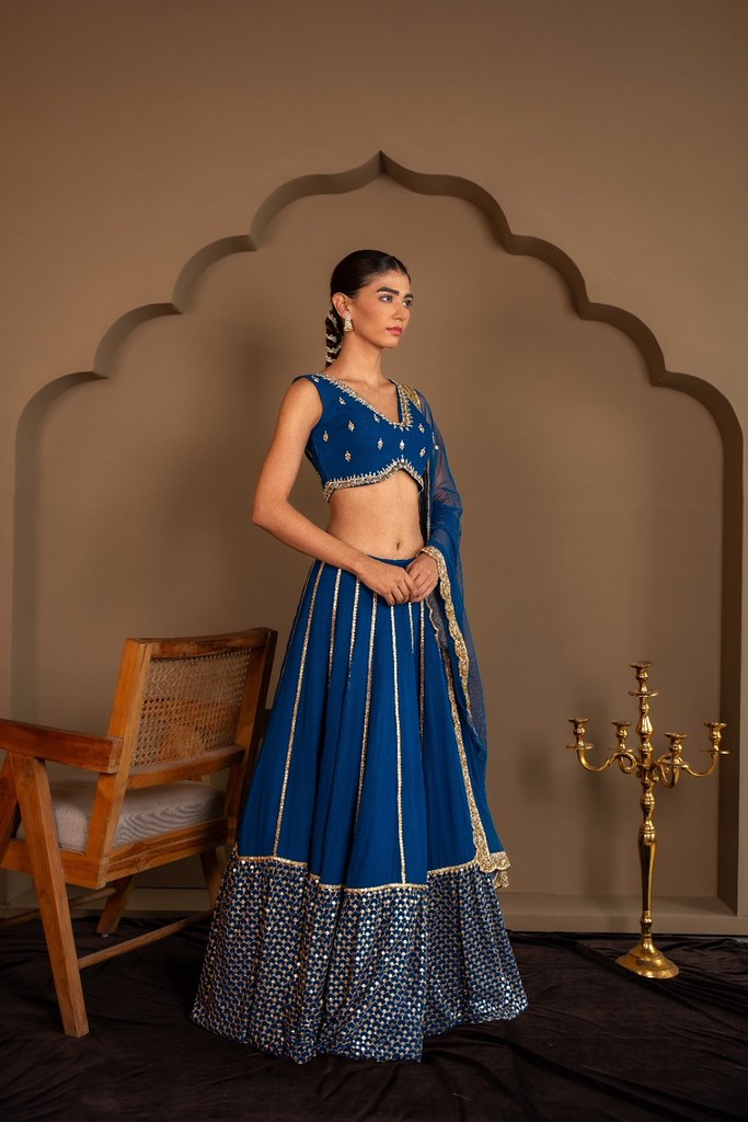 RangRoyal Lehengas Blue