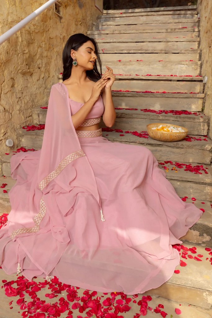 RangRoyal Lehengas Pink