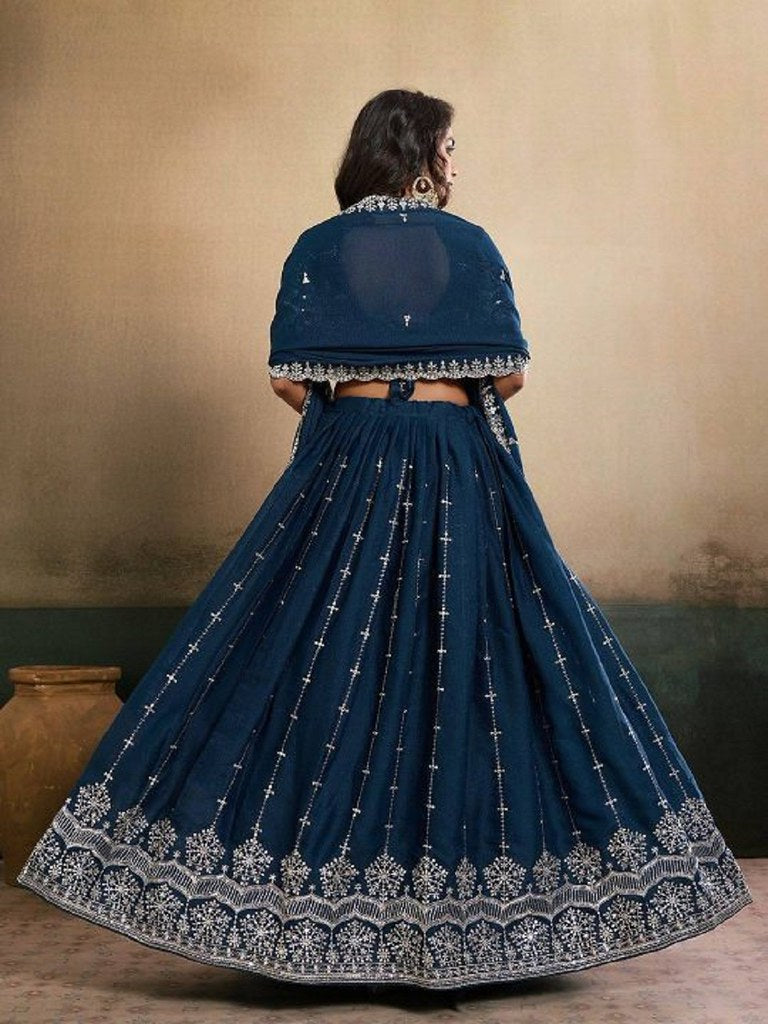 RangSangam Lehengas Teal