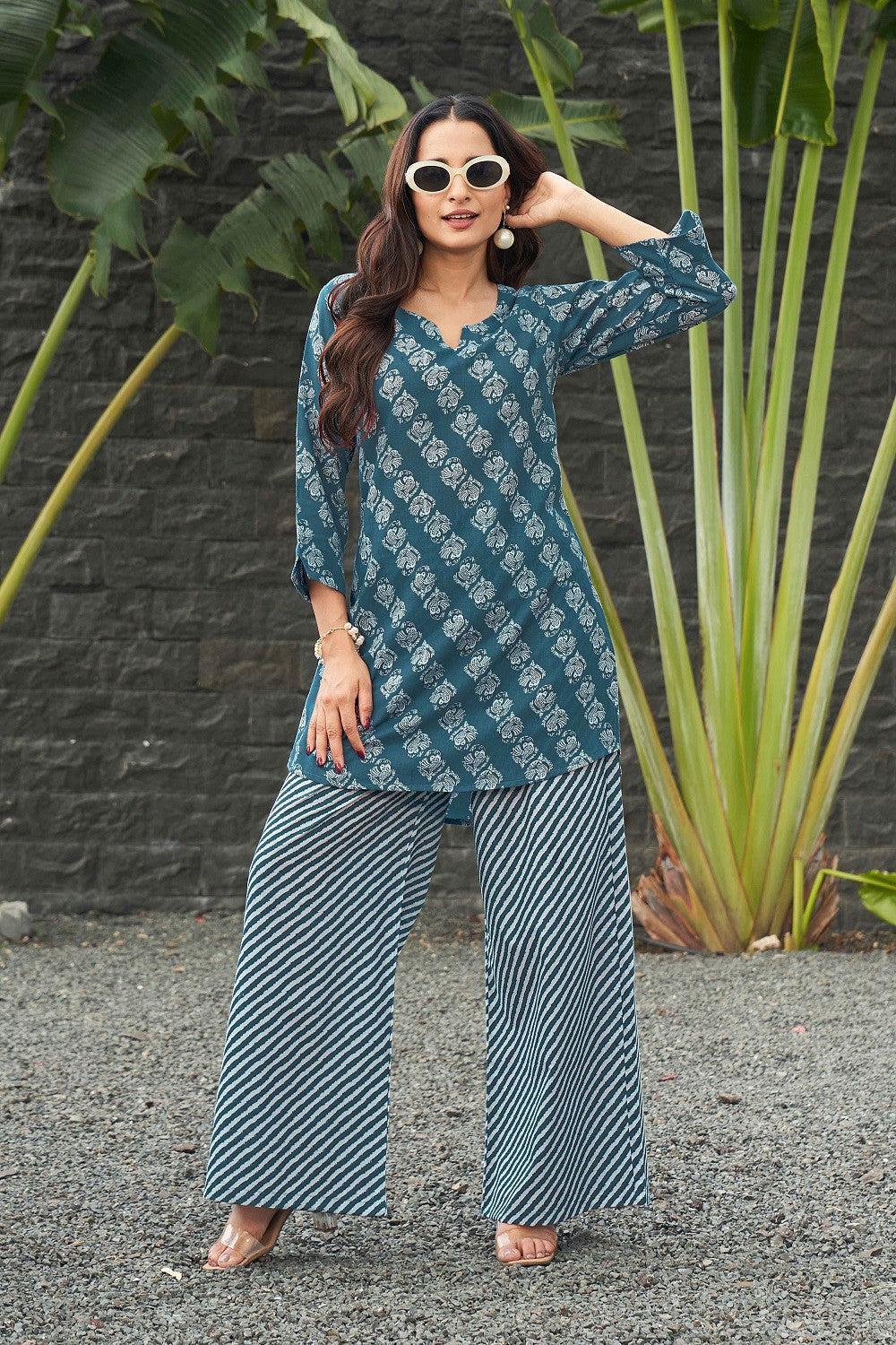 Urban Vibe Co-ords Sets Blue
