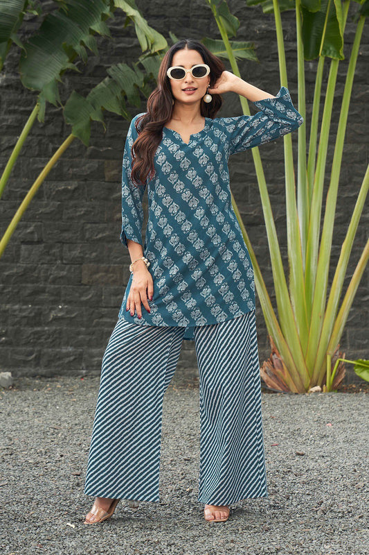 Urban Vibe Co-ords Sets Blue