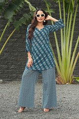 Urban Vibe Co-ords Sets Blue