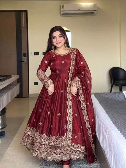SilkMajesty Anarkali Suits