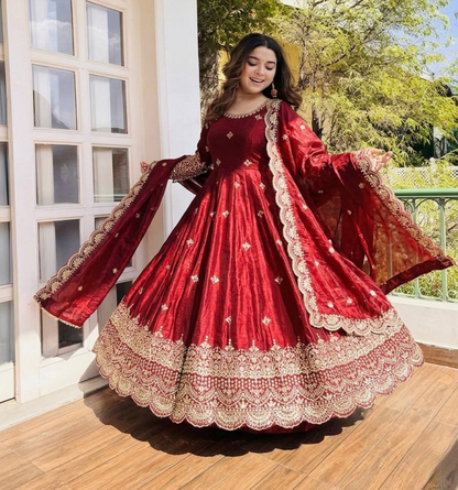 SilkMajesty Anarkali Suits