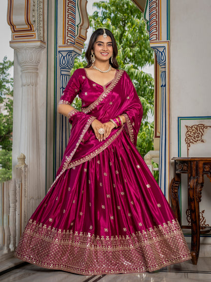 RangNoor Lehengas Pink