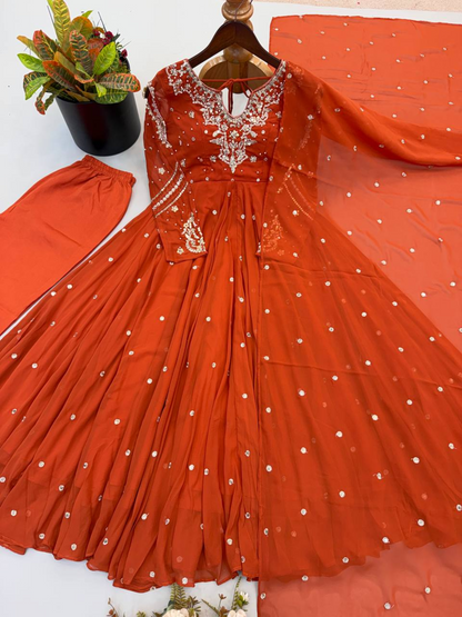 VeloraFlow Anarkali Suits