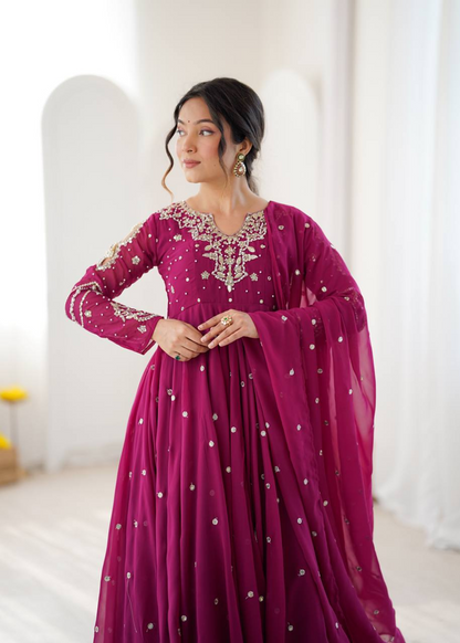 VeloraFlow Anarkali Suits