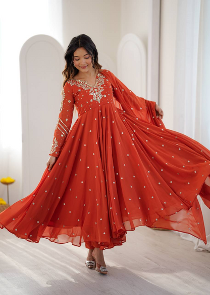 VeloraFlow Anarkali Suits