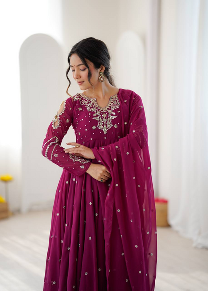 VeloraFlow Anarkali Suits