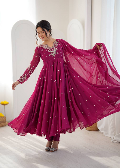 VeloraFlow Anarkali Suits