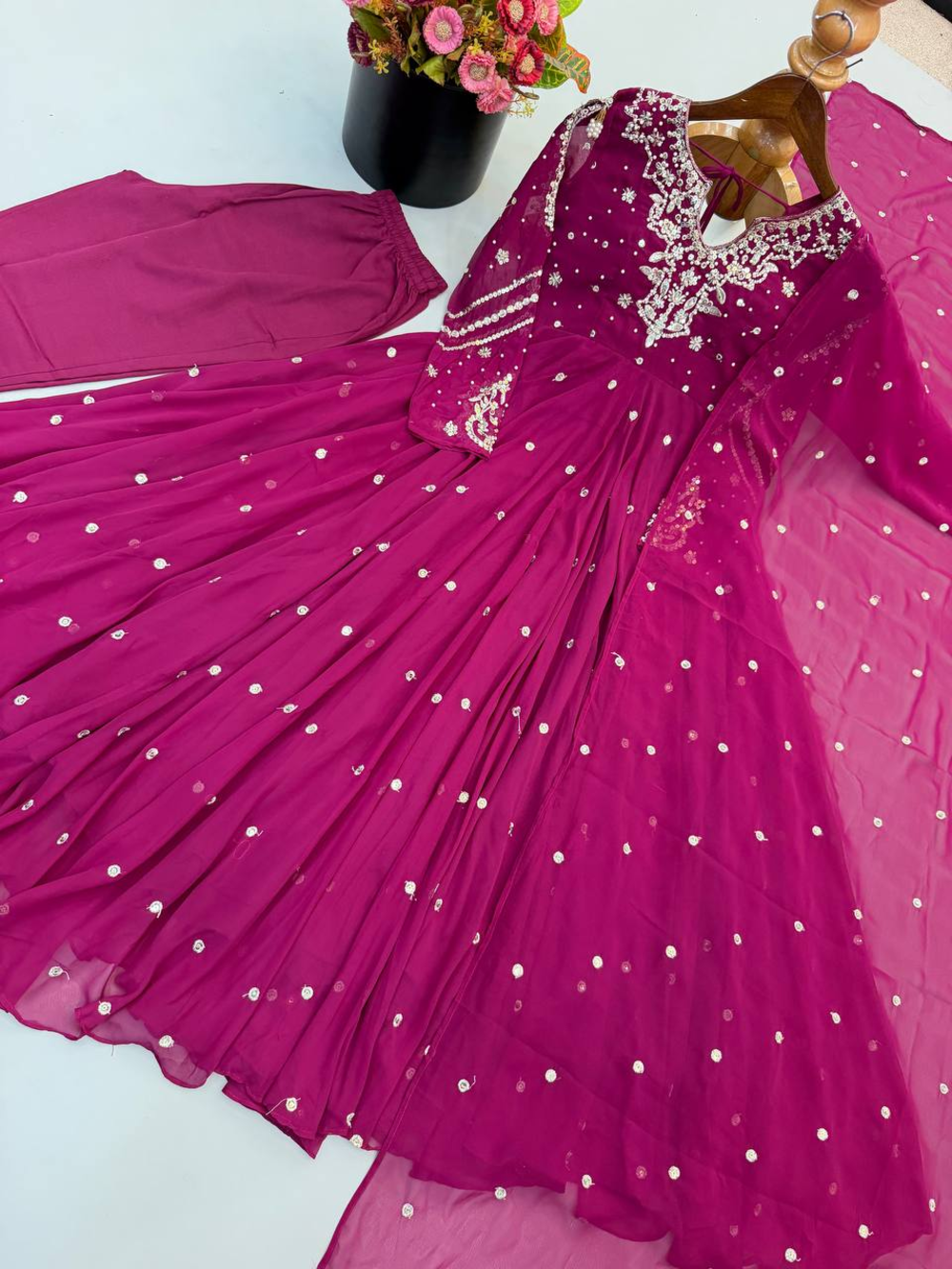 VeloraFlow Anarkali Suits