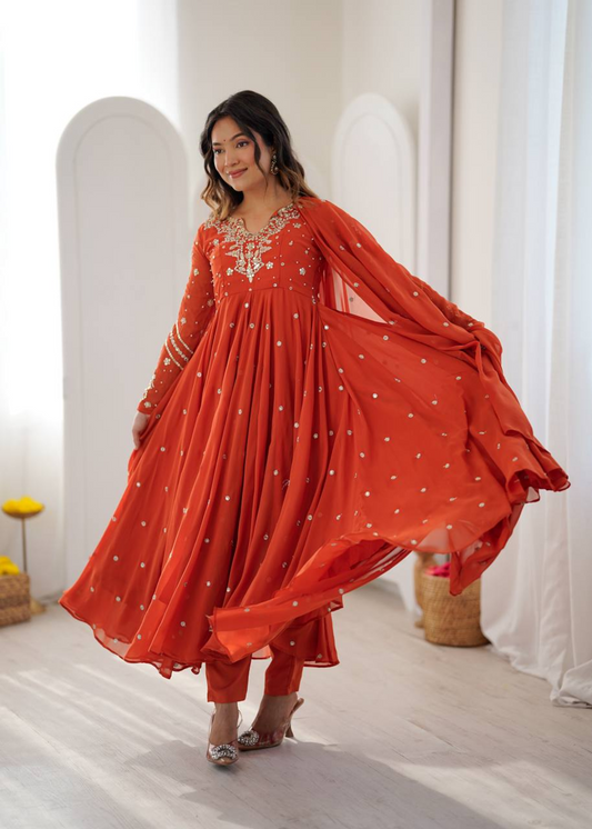 VeloraFlow Anarkali Suits