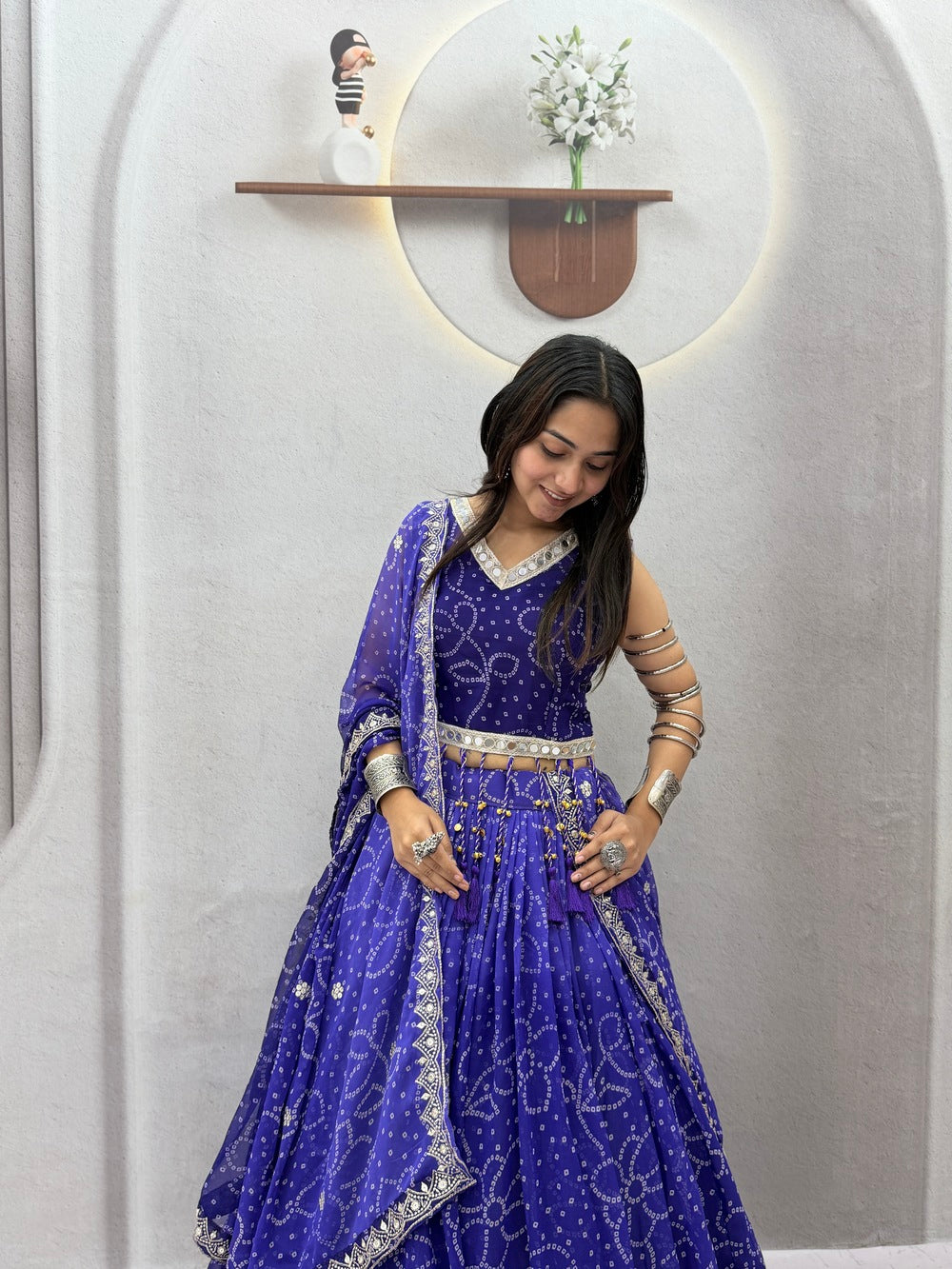 RangRaas Lehengas Blue