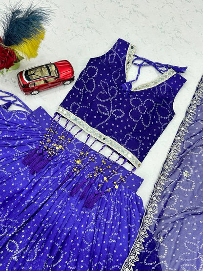 RangRaas Lehengas Blue