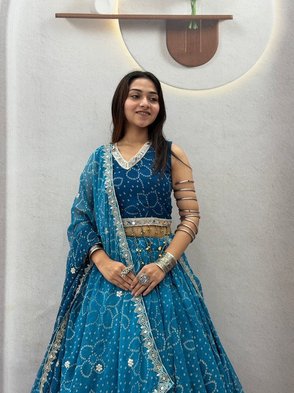 RangRaas Lehengas Teal
