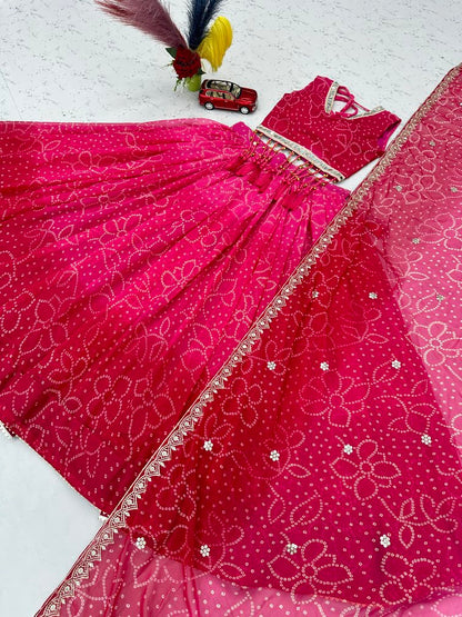RangRaas Lehengas Pink