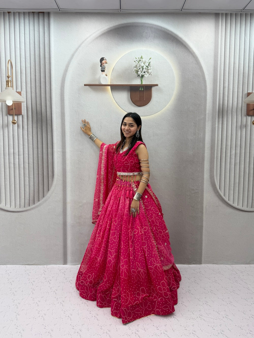 RangRaas Lehengas Pink