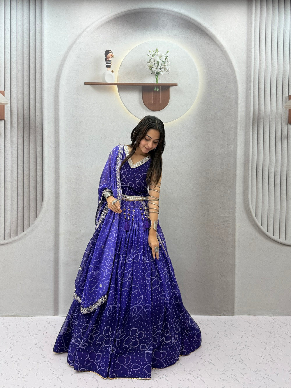 RangRaas Lehengas Blue